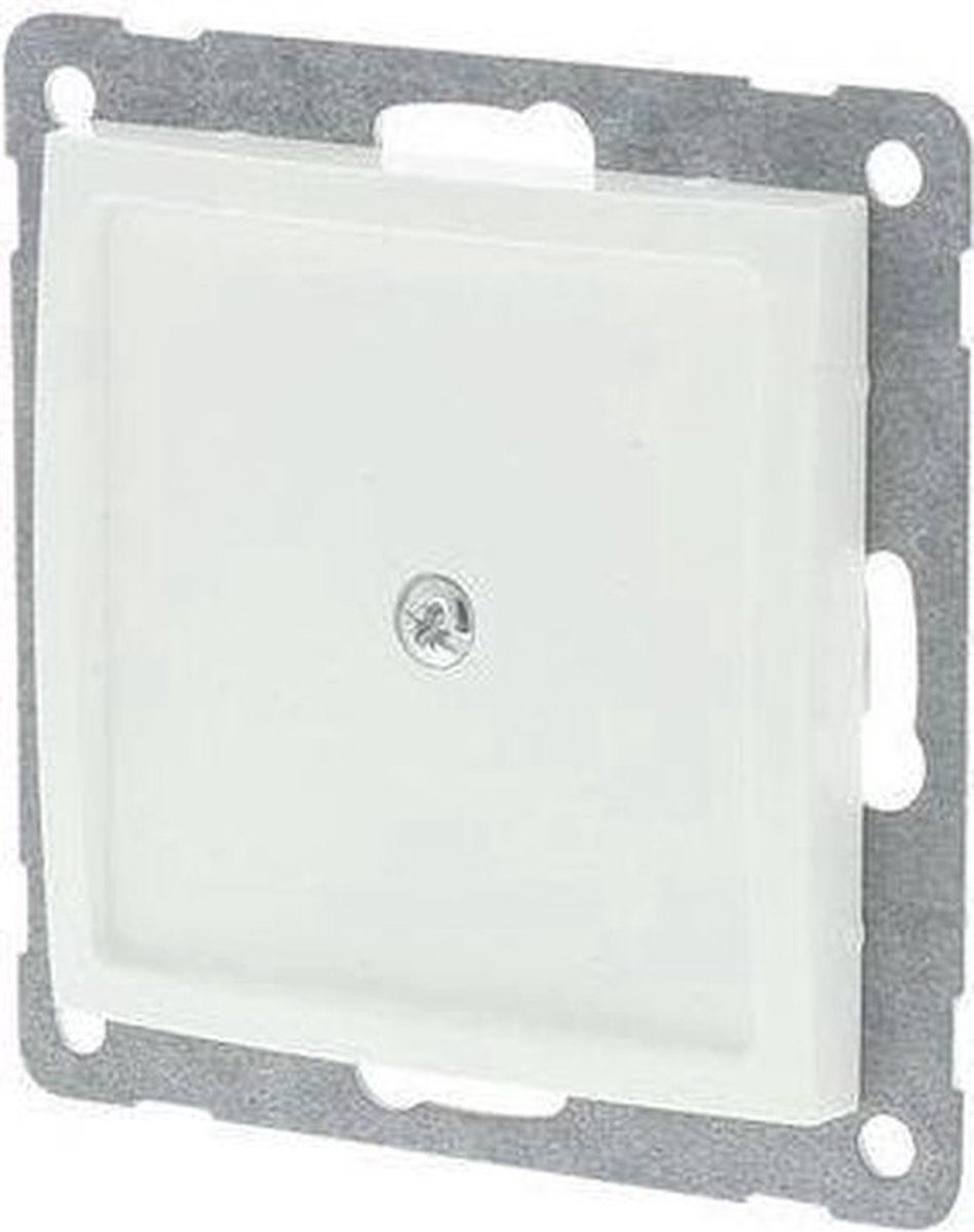 Smartwares S2 Inbouw Blindplaat - Polarwit