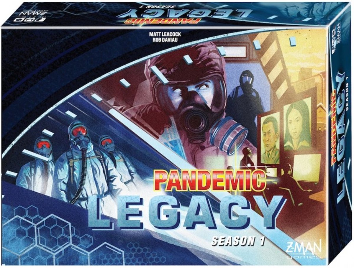 variabel Spektakel zoon Pandemic Legacy Blue - Seizoen 1 - Bordspel | Games | bol.com
