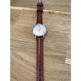 Horlogeband dames 14 mm bruin cognac kleurig juweliers kwaliteit anti allergisch bol