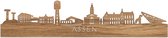 Skyline Assen Eikenhout - 80 cm - Woondecoratie - Wanddecoratie - Meer steden beschikbaar - Woonkamer idee - City Art - Steden kunst - Cadeau voor hem - Cadeau voor haar - Jubileum - Trouwerij - WoodWideCities