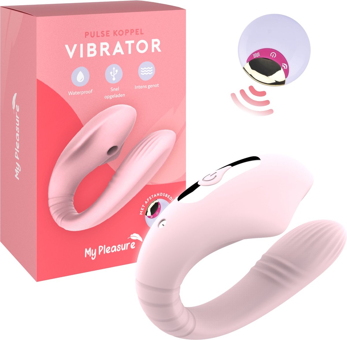 Vibromasseur De Type U Pour Femme, Étanche, Stimulateur