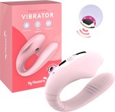 MyPleasure® Pulse Elite Koppel Vibrator - Dubbele Stimulatie voor Clitoris en G-spot - Draadloze Afstandsbediening - Vibrators voor vrouwen