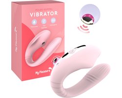 MyPleasure® Pulse Elite Koppel Vibrator - Dubbele Stimulatie voor Clitoris en G-spot - Draadloze Afstandsbediening - Vibrators voor vrouwen