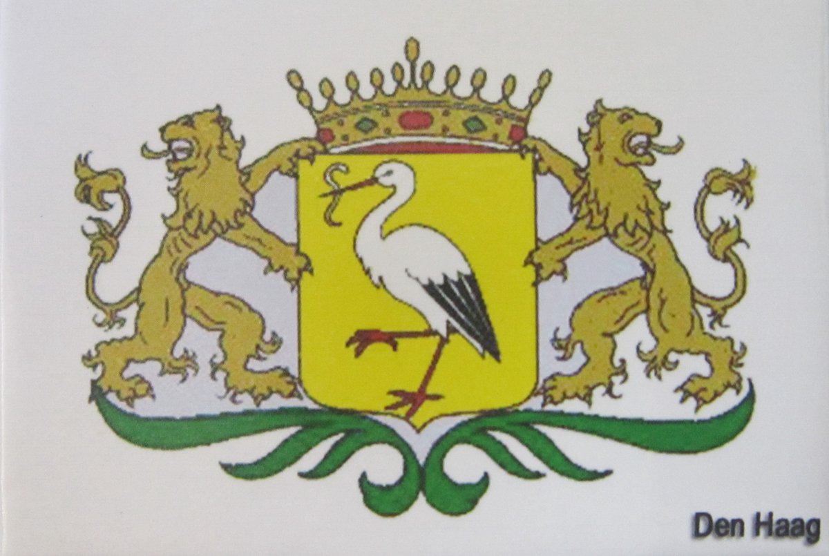 Koelkast magneet Wapen Den Haag.