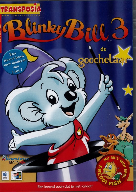 Blinky Bill, Goochelaar + Fredi Fish