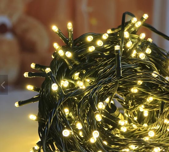 Kerstverlichting voor Binnen en Buiten - 50 Meter - 1000 LED Lampjes - Warm  Wit - 8... | bol.com