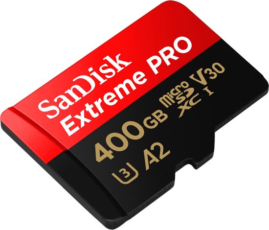 SanDisk Micro Carte SD 400G Extreme Pro microSDXC A2 UHS-I 4K