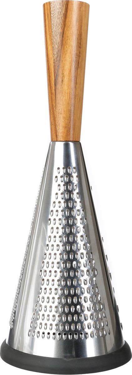 5five Zwarte Cilinder Rasp - 25,2 x 11 cm, Natuurlijk