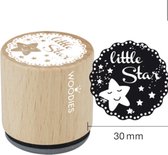 Woodie's Stempel-Little Star-Stempelen-Kaarten maken-Scrapbook-Knutselen-Hobby-DIY-Stempels-Creative hobby