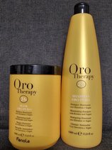 Fanola Oro Therapy 24K Duo Shampoo 1000ml and Mask 1000ml