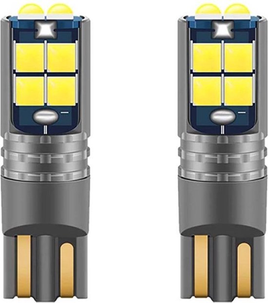 TLVX T10 W5W Ultra Fel LED – Canbus – Steeklamp – Interieur lamp – 6000  Kelvin wit... | bol.com
