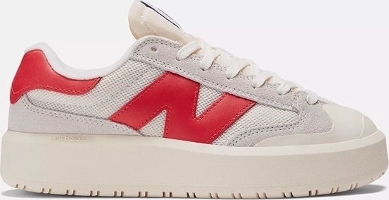 New Balance CT302 Wit / Rood - Dames Sneaker - CT302RD - Maat 41.5 | bol.com