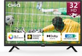 Bol.com CHiQ TV LED L32G5W 80 cm (32 Pouces) Dolby Audio Triple Tuner (DVB-T/T2/C/S/S2) HDMI/USB/CI/RF aanbieding