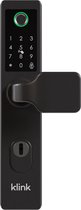 Klink Smart One Zwart- Slim Deurslot - Smart lock