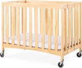 Foundations Travel Sleeper inklapbaar babybedje van hout - met wieltjes -  incl. matras | bol.com
