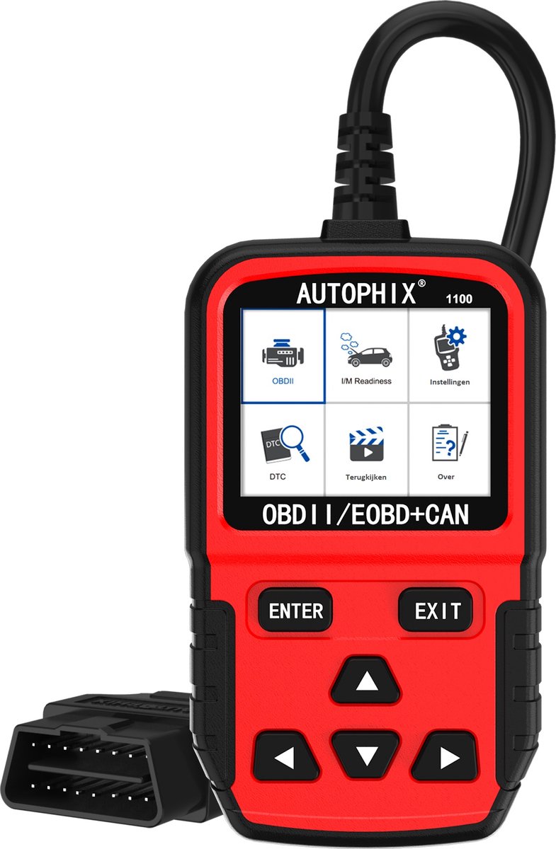 Ordinateur de diagnostic Autophix OBD2 / EOBD | Lecteur OM126 - Entièrement  original |... | bol.com