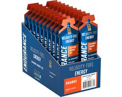 Applied Nutrition Velocity Fuel Energy - Energiegel - Energygel - Isotone Gels - Orange - 20 gels (20 x 60 ml)