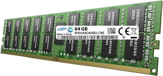 Samsung M393A8G40AB2-CWE, 64 GB, 1 x 64 GB, DDR4, 3200 MHz, 288-pin DIMM