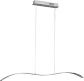 LED Hanglamp Wave linear - Warm wit licht - In hoogte verstelbaar - Zilver