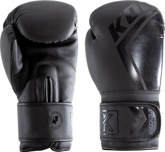 Foto: Knockout gear bokshandschoenen zwart 8 oz