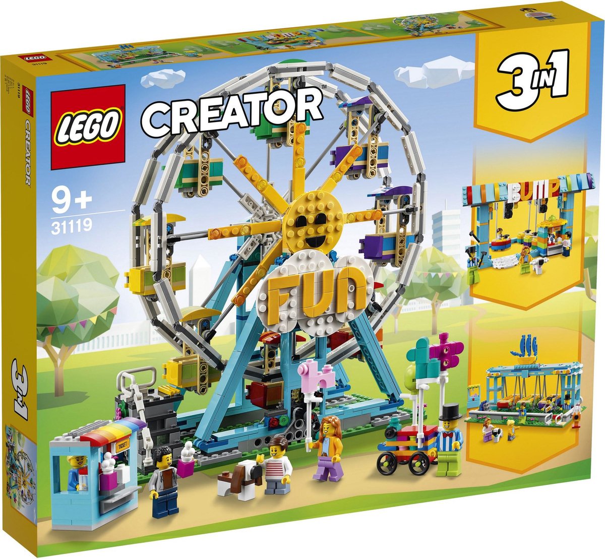 LEGO Creator 3-en-1 La grande roue - 31119 | bol