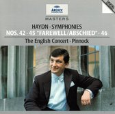 Haydn: Symphony No 42, 45, 46 / Pinnock, English Concert