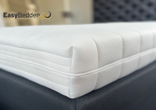 EasyBedden® Pocketveer matras - 20 dik | Koudschuim - Luxe Tijk - 100 % Veilig