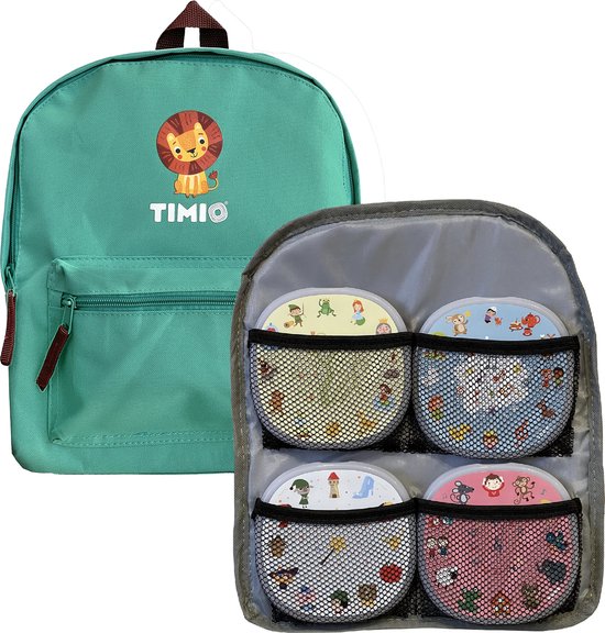 TIMIO Rugzak voor Kinderen | Opbergtas en Draagtas voor de TIMIO Player, Discs etc. | Kinderrugzak, Backpack