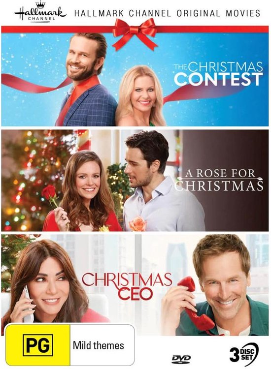 Hallmark Christmas Collection 26 - The Christmas Contest/A Rose For Christmas/Christmas CEO (Import)