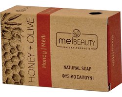 MelBeauty Honey and Olive Oil Soap with Honey Aroma  85gr | Honing Olijf Zeep | Handzeep