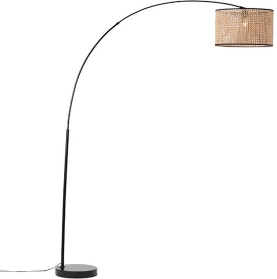 Brilliant Wiley - Vloerlamp - Zwart;Beige