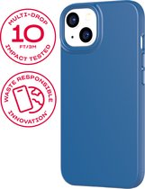 Tech21 Evo Lite - iPhone 14 hoesje - Schokbestendig flexibel telefoonhoesje - Blauw - 3 meter valbestendig