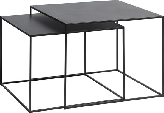 Salontafel Metaal Zwart - Trends by kay | Woondecoratie en accessoires, stoer en industrieel