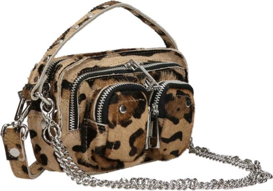 Nunoo Petit Sac à Bandoulière / Sac à Bandoulière Femme - Cuir - Helena - Imprimé