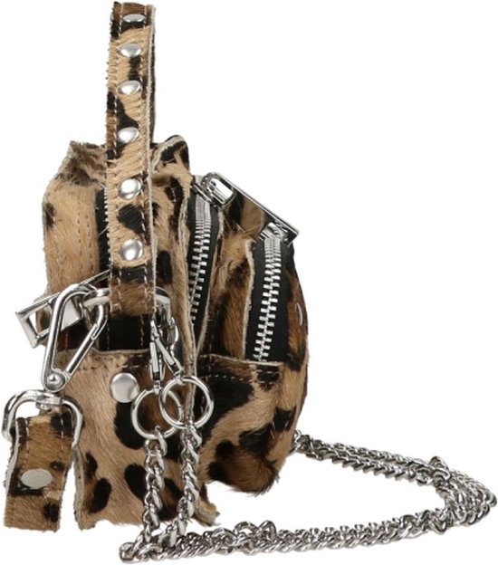 Nunoo Petit Sac à Bandoulière / Sac à Bandoulière Femme - Cuir - Helena - Imprimé