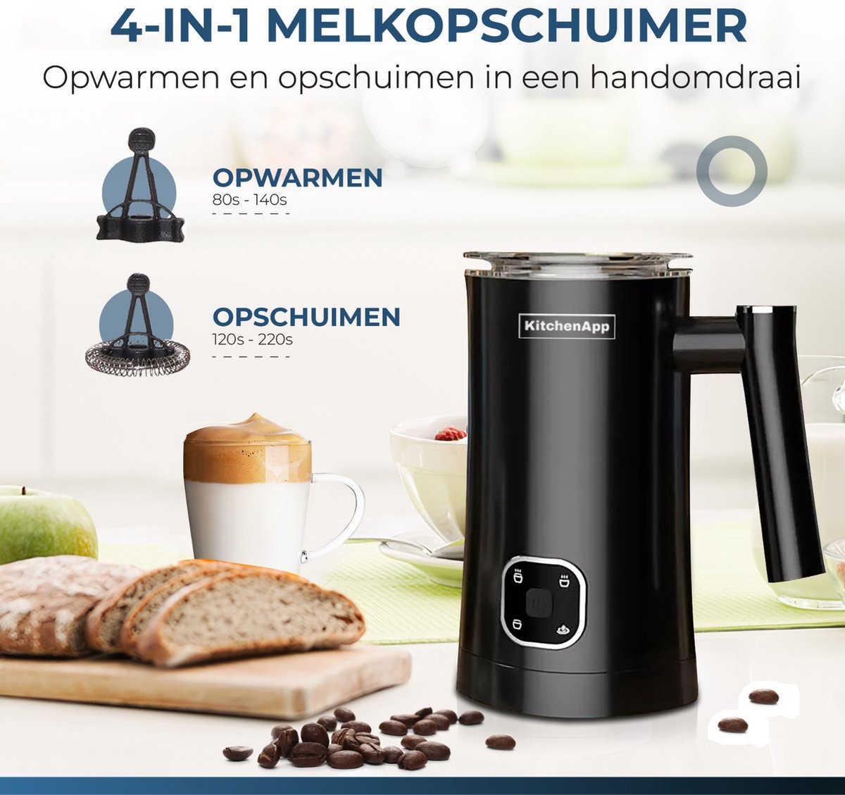 Elektrische Melkopschuimers voor Thuisgebruik