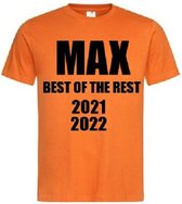 T-shirt met grappige tekst - Max Verstappen - Wereldkampioen - Formule 1 - F1 - Red Bull - 33 - 1 - maat XL