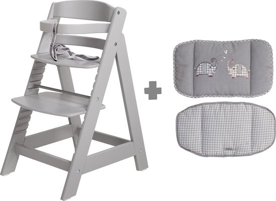 Chaise haute réglable en bois roba 'Sit Up III' - chaise haute adaptative  pour bébés... | bol.com