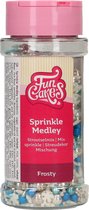 FunCakes Sprinkles Taartdecoratie - Sprinkle Medley - Frosty - 65g