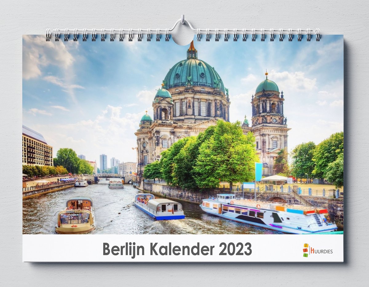 Berlijn kalender 2023 | 35x24 cm | jaarkalender 2023 | Wandkalender 2023