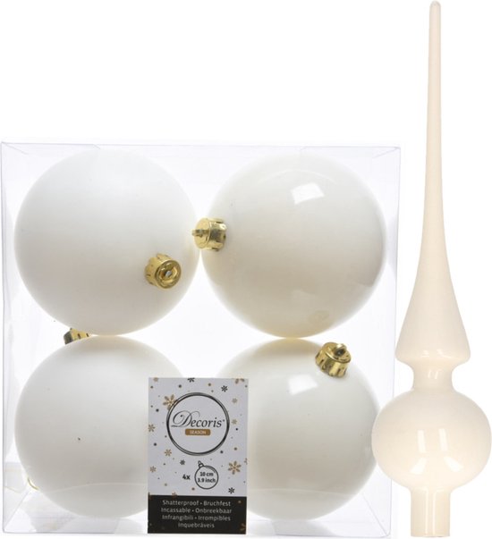 HEITMANN DECO Kerstboomversiering, zilver, 45-delig, set