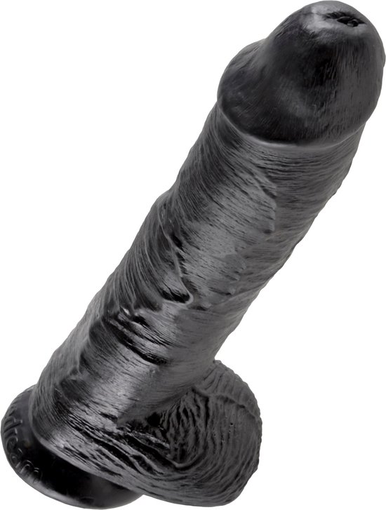 Pipedream King Cock realistische dildo Cock - With Balls bruin - 10,51 inch