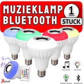 Borvat® | Bluetooth speaker led lamp met RGB kleuren + afstandsbediening
