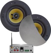 AquaSound WMA70-ZC WiFi-Audio versterker 70 Watt met Zumba speakers
