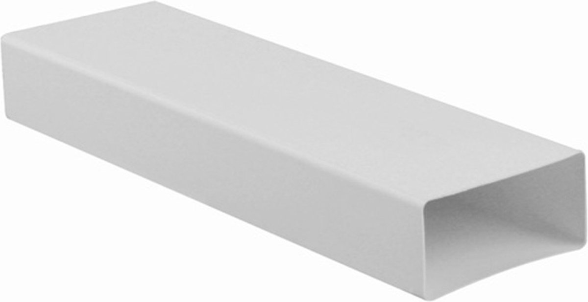 Nedco kanalensysteem buisstuk 110x54mm - 1500mm - kunststof - wit