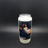 Bougie de neuvaine Holy Man 011 - Brûleur 6 jours (5 pièces)