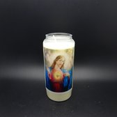 Bougie de neuvaine Holy Man 008 - Brûleur 6 jours (5 pièces)