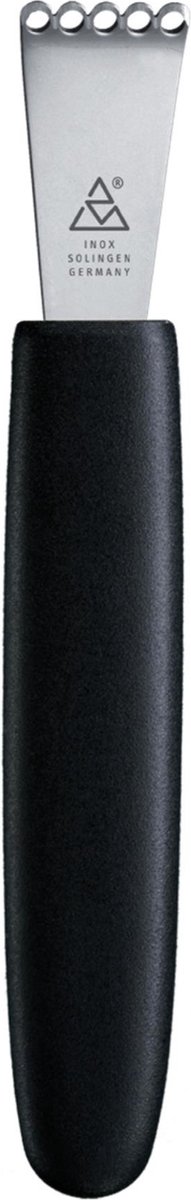 Triangle Professional Zesteur - RVS - 4 cm - Heft Kunststof Zwart