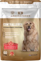 K9 Laboratories - anti allergie - supplement - voor honden - bij allergie - overgevoeligheid - jeuk - verminderde weerstand - 60 stuks - voor een gezonde hond