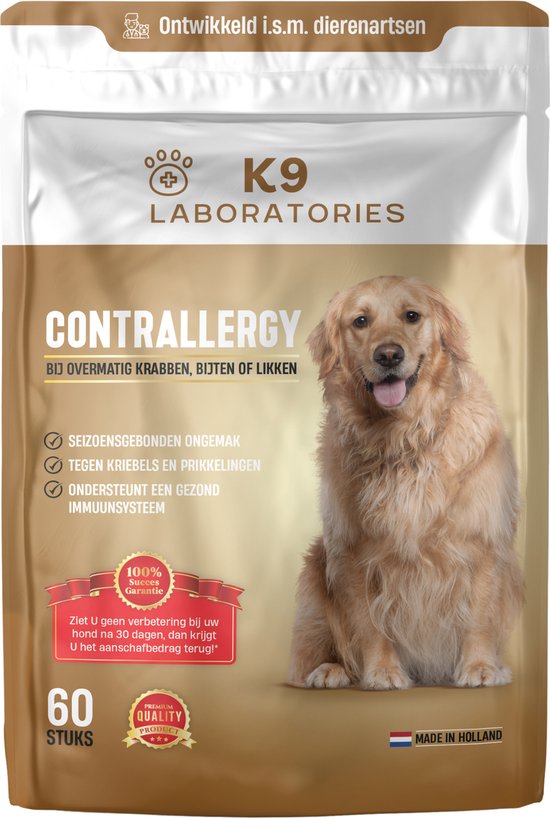 K9 Laboratories - anti allergie - supplement - voor honden - bij allergie  -... | bol.com